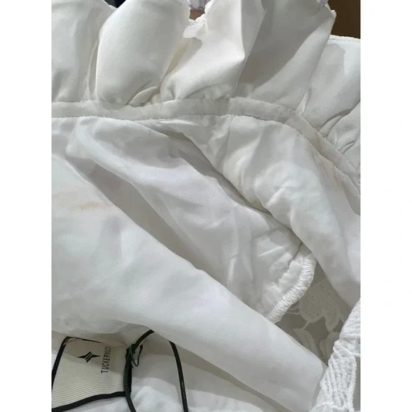 TUCKERNUCK Blanc Guipure Lace Daphne Dress NWT Size Small - Picture 10 of 10